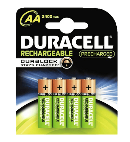 Duracell NiMH, AA, 2400 mAh Wiederaufladbarer Akku Nickel-Metallhydrid (NiMH)