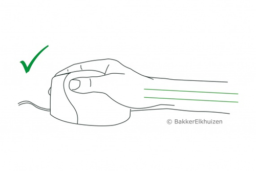 Bakker Elkhuizen BakkerElkhuizen Evoluent4 Wireless Right Handed Vertical Mouse Small - image 6
