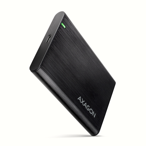 Axagon EE25-A6C drevkabinet HDD/SSD kabinet Sort 2.5