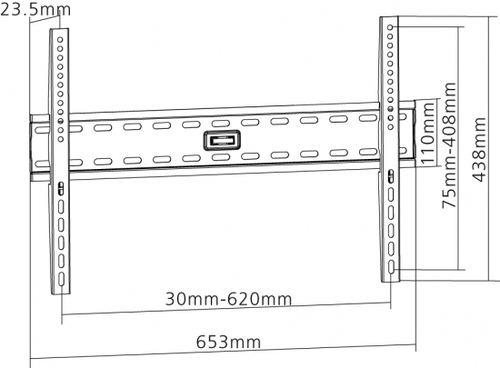Equip 650330 - TV beugel, afbeelding 2