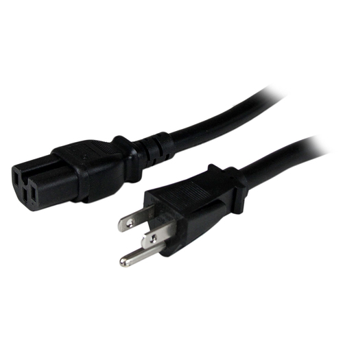 CABLE 12M DE ALIMENTACION  14AWG DE PC NEMA5-15P A C15 TIERA - PXT515C154