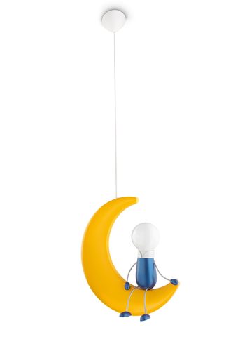 Philips myKidsRoom Lunardo yellow Suspension light