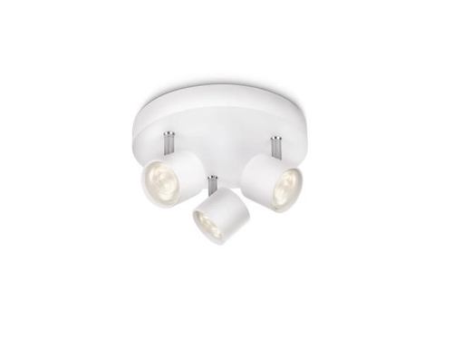 Philips Dimmable LED Star Ceiling/Wall Spotlight 3x 16.5W