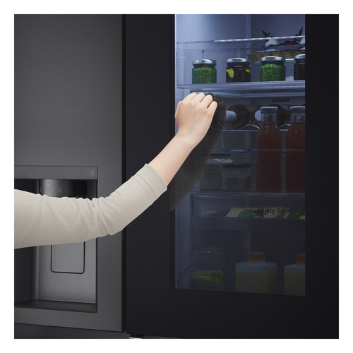 LG InstaView™ ThinQ™ CraftIce™ GSXV90MCDE American Fridge Freezer – image 2