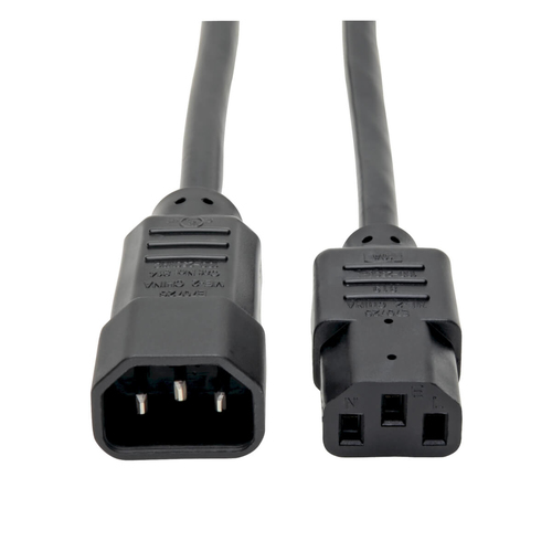 P004-008 CABLE DE EXTENSION COMPUTADORA  PC C14/C13 10A 18AWG 244M 