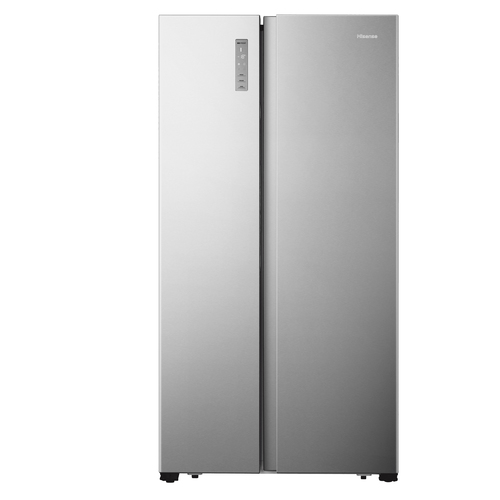 Hisense RS677N4AIF side-by-side холодильник Отдельно стоящий 519 L Нержавеющая сталь