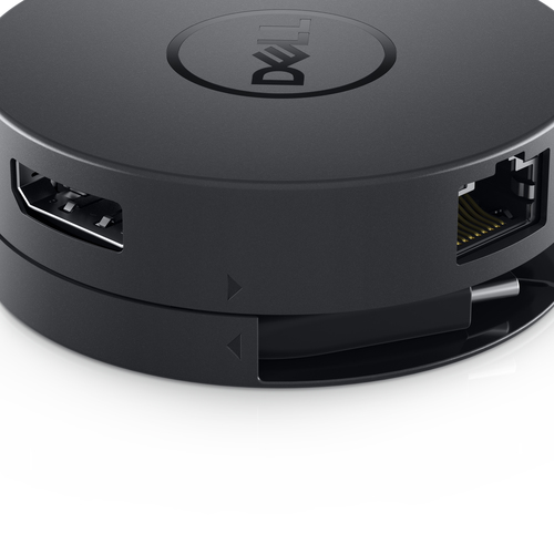 Dell DA300 Wired USB 3.2 Gen 2 (3.1 Gen 2) Type-C Black – image 5