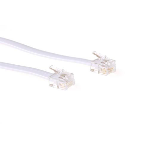 ACT Modular telephone cable RJ-12 - RJ-12