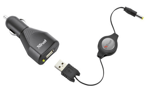 Trust PSP Car Charger USB PW-2993p toiteadapter ja vaheldi Must