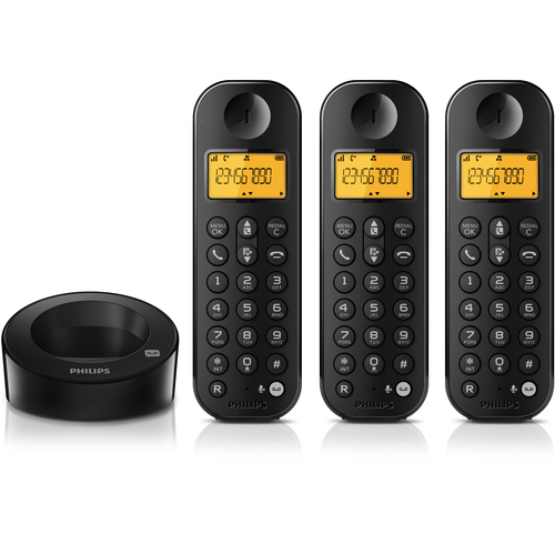 Philips D1253B DECT telephone Caller ID Black – image 4