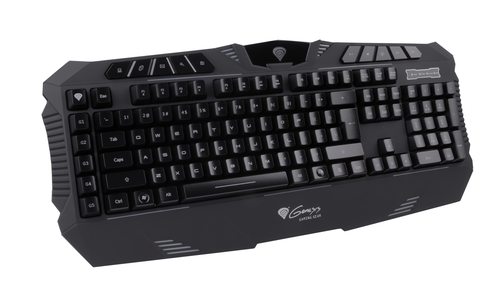 GENESIS RX66 keyboard Gaming USB QWERTY Black – image 1