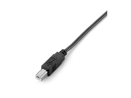 Equip USB Kabel 2.0 A-B St/St 2.0m zwart, afbeelding 2