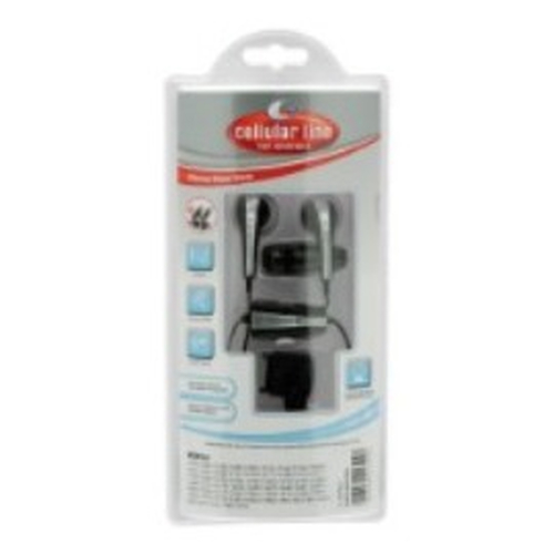 Cellularline AUSTEREOK750 Headset Wired Black, Silver
