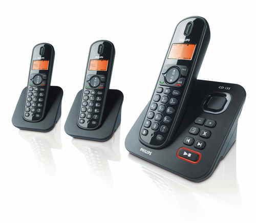 Philips Perfect sound CD1553B Cordless phone answer machine – image 3