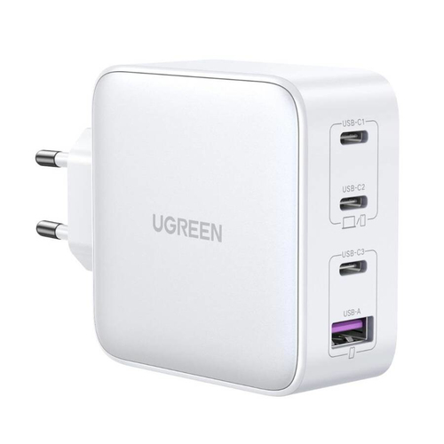 Ugreen 15337 зарядное устройство для мобильных устройств Универсальная Белый Кабель переменного тока Быстрая зарядка Для помещений