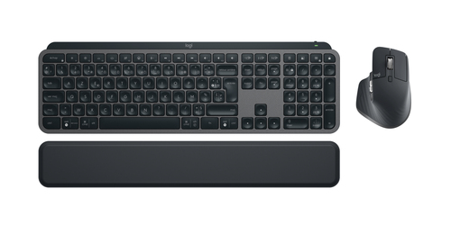 Logitech MX Keys S Combo keyboard Mouse included RF Wireless +