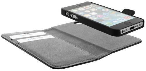 Mobiparts 2 in 1 Premium Wallet Case Apple iPhone 5/5S/SE Black – image 5