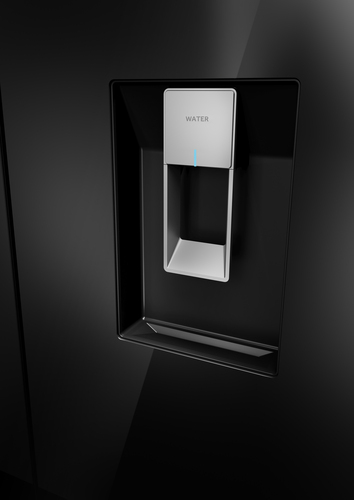Haier HFKR7819DWGB(UK) side-by-side refrigerator Freestanding – image 7