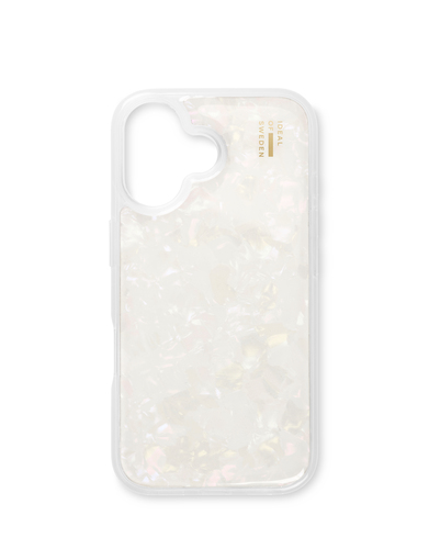 iDeal of Sweden Pearlised Case iPhone 16 Plus White – image 1