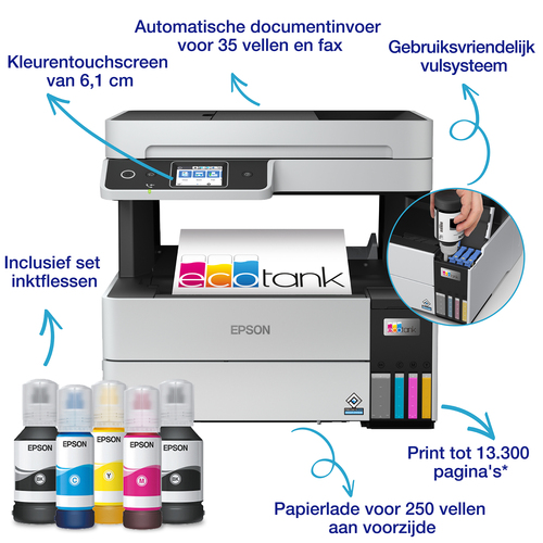 Epson EcoTank Pro ET-5185 - Multifunctionele printer, afbeelding 3