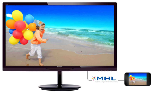 Philips 244E5QHSD/61 computer monitor – image 2
