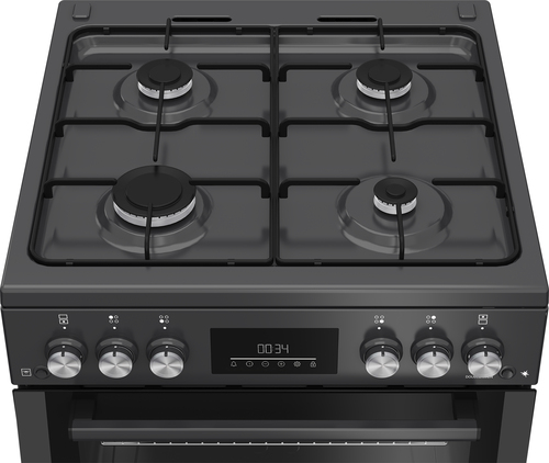 Beko FDG6271CA 60cm Freestanding Gas Double Oven Cooker – image 4
