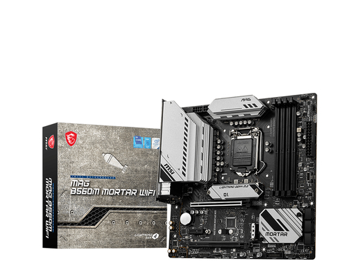 MSI MAG B560M MORTAR WIFI материнская плата Intel B560 LGA 1200 (Socket H5) Микро ATX