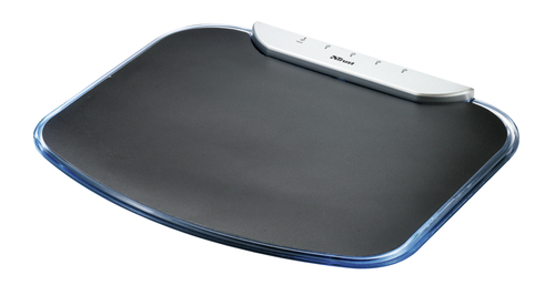 Trust Illuminated USB2 Hub & Mouse Pad, HU-4780 480 Mbit/s