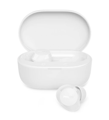 Philips TAT1300WT/00 auricular y casco Auriculares True Wireless Stereo (TWS) Dentro de oído Llamadas/Música Bluetooth Blanco