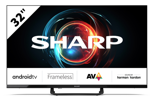 Sharp 32FH9EA TV 81.3 cm (32") Full HD Smart TV Wi-Fi Black