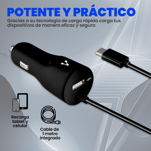 Cargador cable micro USB VORAGO AU-303