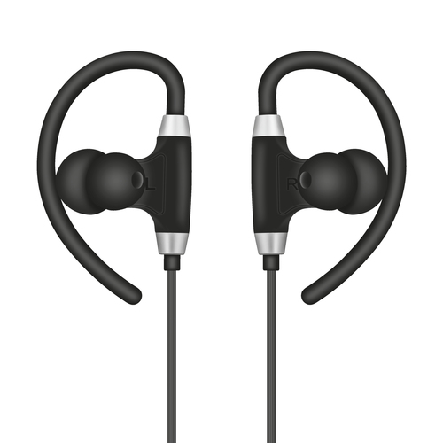 Trust 23345 headphones/headset Wireless Ear-hook, Neck-band Sports Bluetooth Black, Grey – image 3