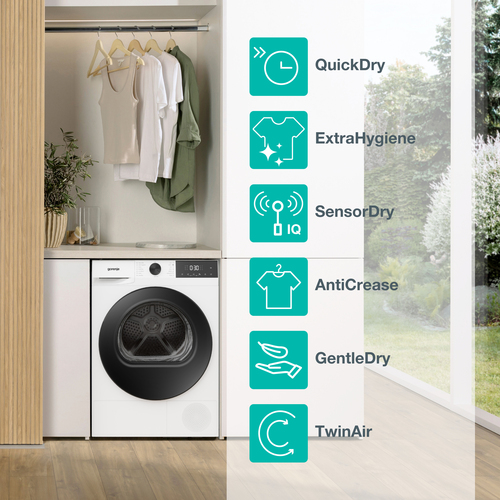 Gorenje DG2P9D/UK tumble dryer Freestanding Front-load – image 5