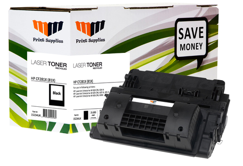 MM Black Laser Toner (CF281X / 81X)