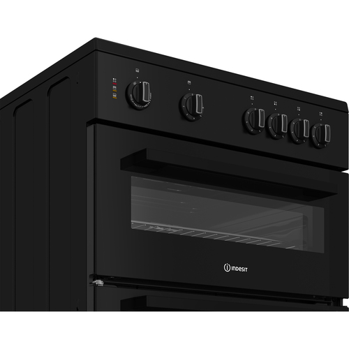 Indesit IT60V9KMB/UK cooker Freestanding cooker Electric Black – image 3
