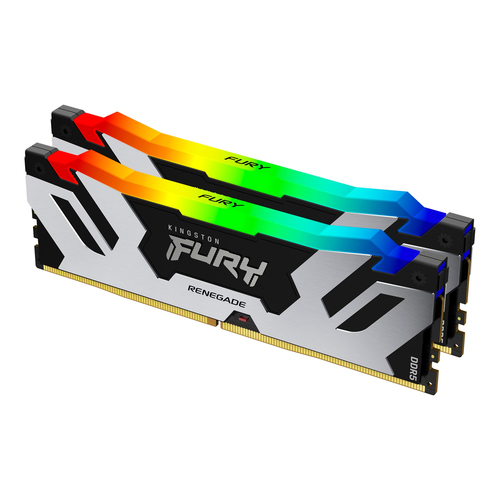 KF564C32RSAK2-32 MEMORIA RAM DIMM KINGSTON FURY RENEGADE RGB XMP 32GB DDR5 6400MTS CL32 KIT 2 KF564C32RSAK2 32