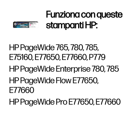 HP 982X – Cartuccia magenta originale