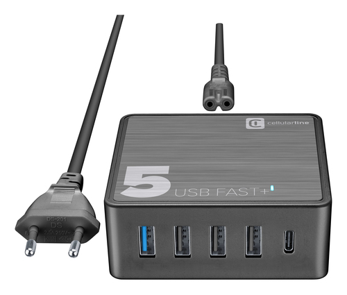 Cellularline Multipower 5 FAST+ - MacBook, iPhone, Samsung, Huawei, Xiaomi and other Smartphones and Tablets – image 2
