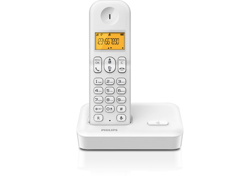 Philips D1501W/96 telephone DECT telephone Caller ID White – image 2