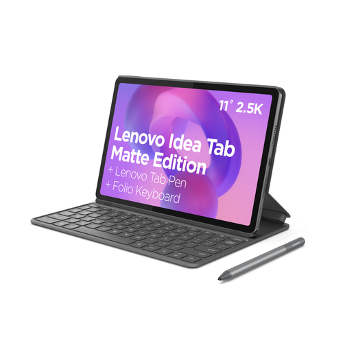 Lenovo Idea Tab 11 Luna Grey 128GB Wi-Fi Tablet with Keyboard and Pen - image 2