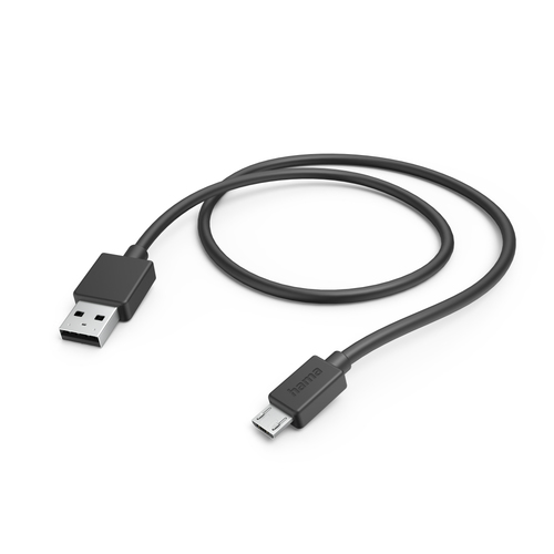 Hama 00201584 USB кабель USB 2.0 1 m Micro-USB A USB A 0,48 Gbit/s Черный