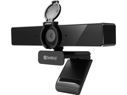 Sandberg 134-45 webcam 8 MP 3840 x 2160 Pixels USB Zwart, afbeelding 2