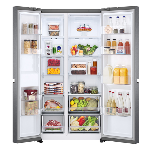 LG SIGNATURE GSBV70DSTM side-by-side refrigerator Freestanding – image 4