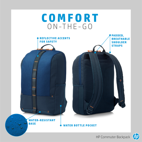 HP 5EE92AA 39.6 cm (15.6") Backpack Blue – image 6