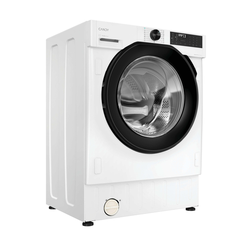 Candy ProWash 400 BC4SD49M6DB8-80 Integrated WiFi-enabled 9 kg 1400 Spin Washing Machine, White,Black - image 2