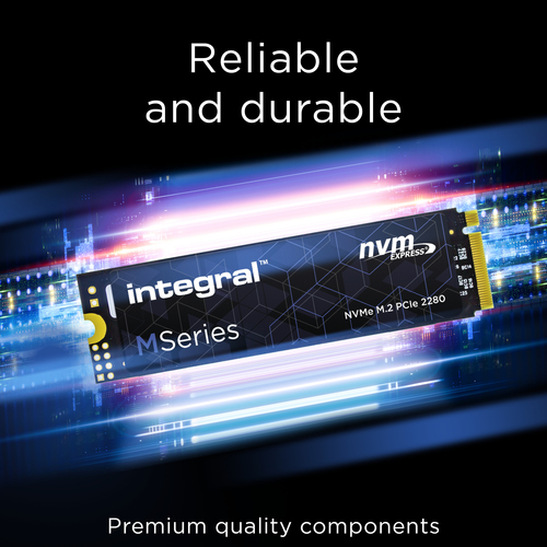 Integral 250GB SSD M.2 2280 NVME 1.2 PCIe Gen3 x4 R-2000MB/s W-1200MB/s TLC TBW 128 M1 – image 6