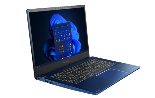 Dynabook Portégé X40-K-007002 Intel® Core™ i7 i7-1260P Ноутбук 35,6 cm (14") Сенсорный экран Full HD 16 GB DDR4-SDRAM 256 GB Твердотельный накопитель (SSD) Wi-Fi 6E (802.11ax) Windows 10 Pro Синий