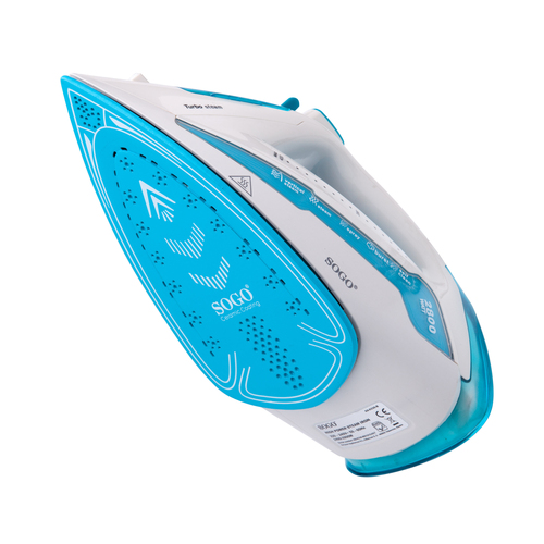 Sogo PLA-SS-6330-B iron Dry & Steam iron Ceramic soleplate – image 2