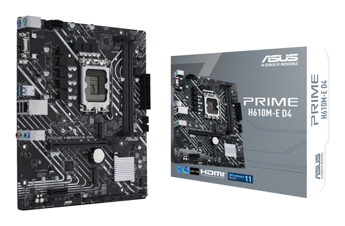 ASUS PRIME H610M-E D4 Intel H610 LGA 1700 Микро ATX