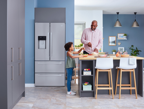 Beko GNE360520DX Freestanding American Style Fridge Freeze with HarvestFresh™ – image 7